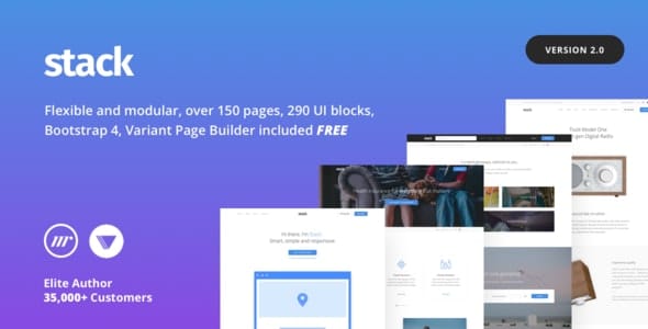 Stack - Multi-Purpose HTML with Page Builder