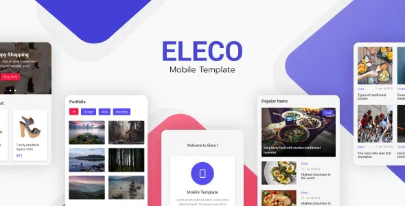 Eleco - Mobile Template