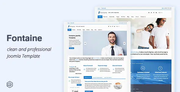 Fontaine – Responsive Business Joomla Template