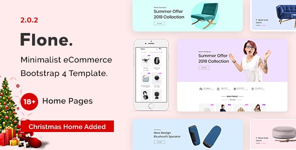 Flone – Clean, Minimal eCommerce HTML Template