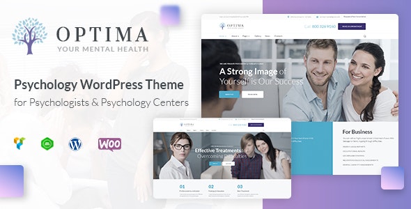 Optima – Psychologist & Psychology Center WordPress Theme