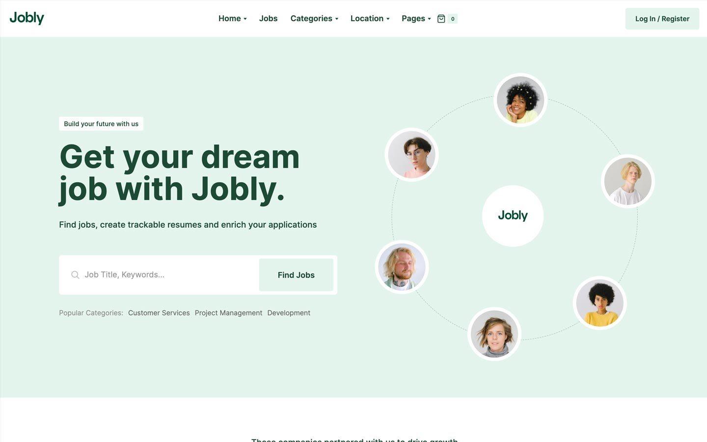 Jobly - Job Portal Webflow Template