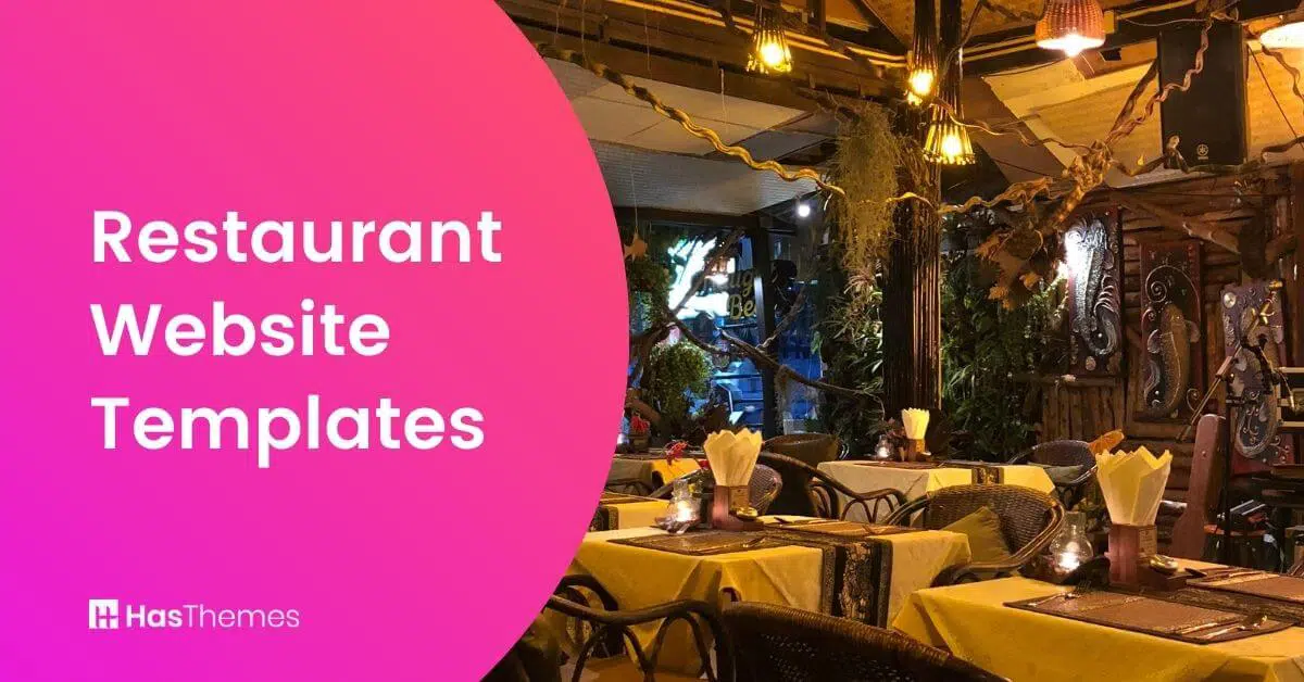 Restaurant Website Templates