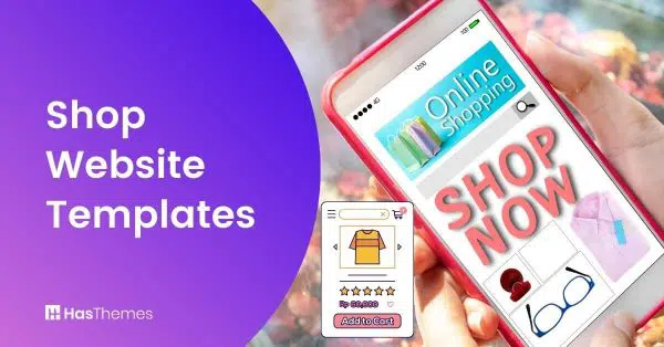 Shop Website Templates