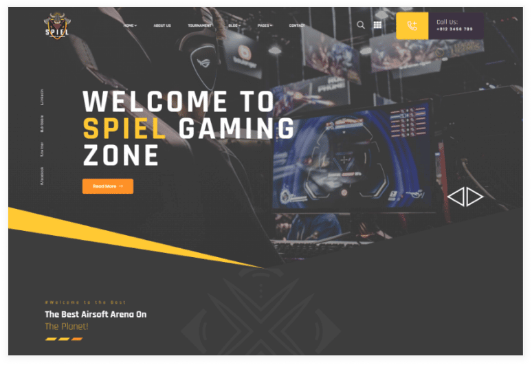 Spiel - Gaming and eSports HTML Template