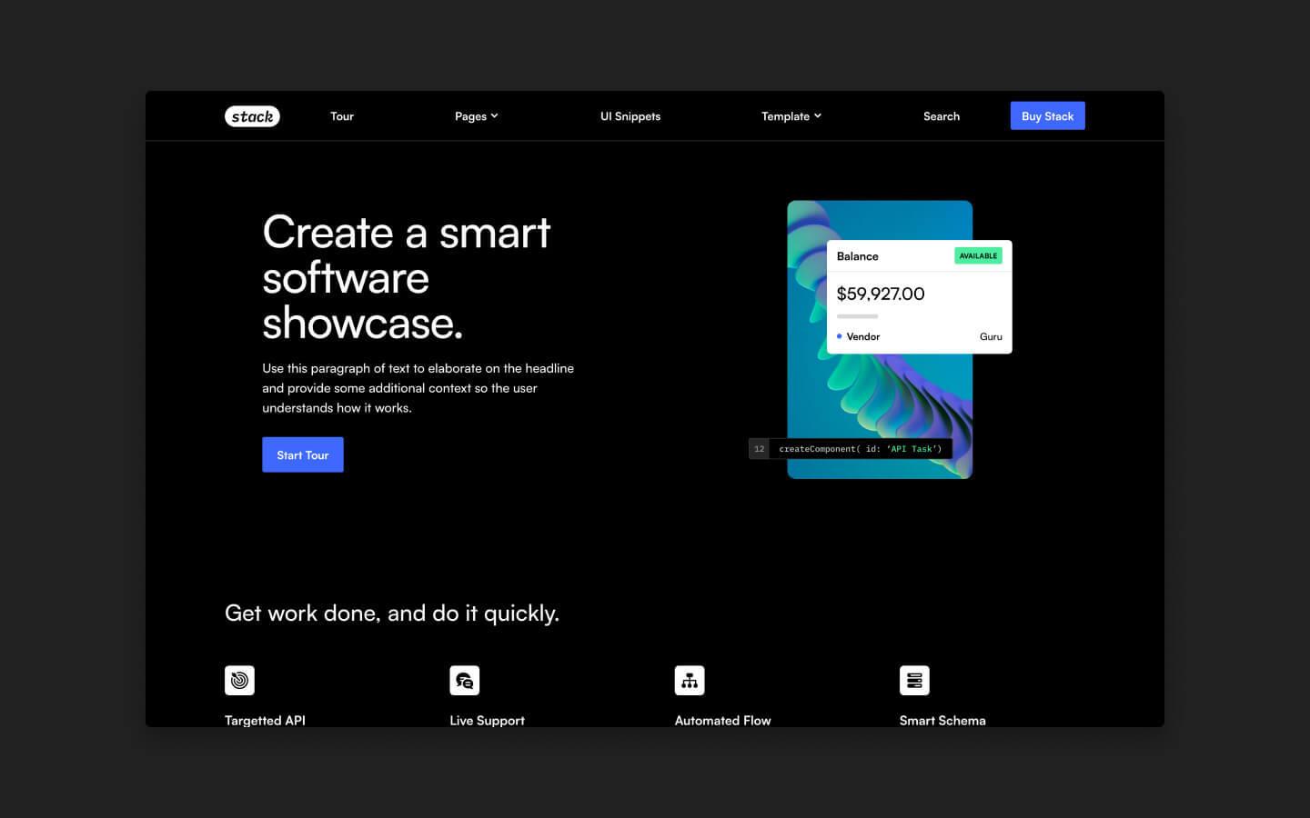 Stack - Software Webflow Template