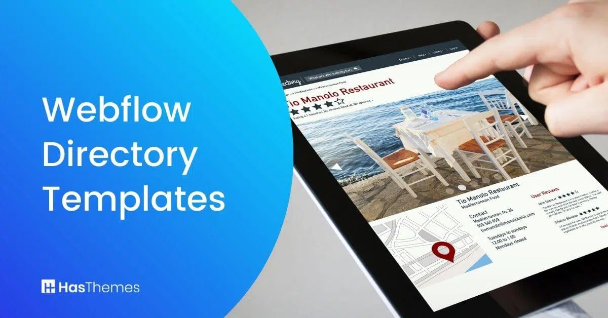 Webflow Directory Templates