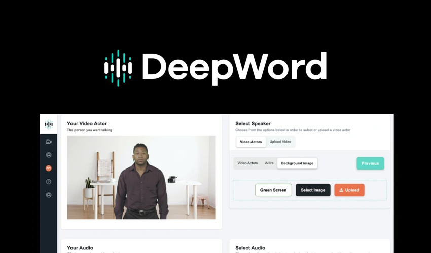 Deep Word - Generate Videos of People Talking With AI