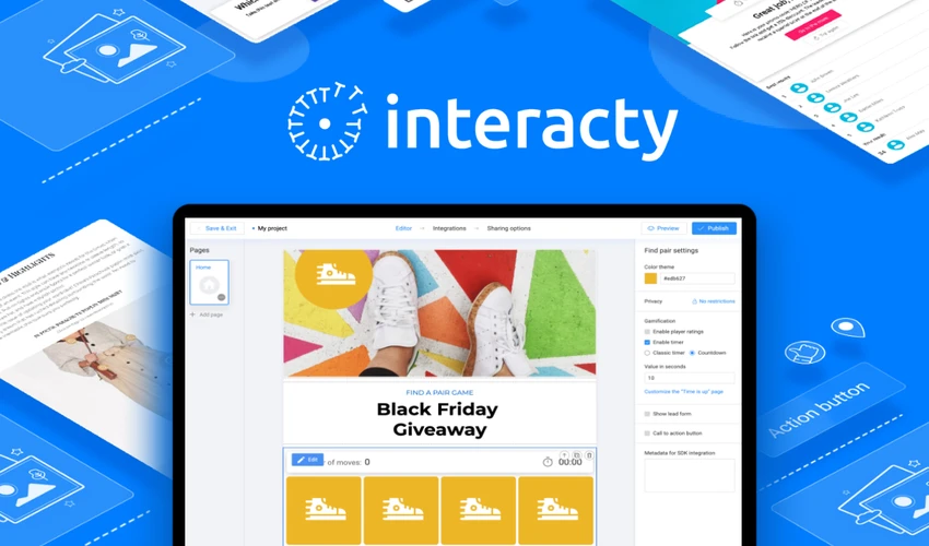Interacty - Interactive Content and Gamification Platform