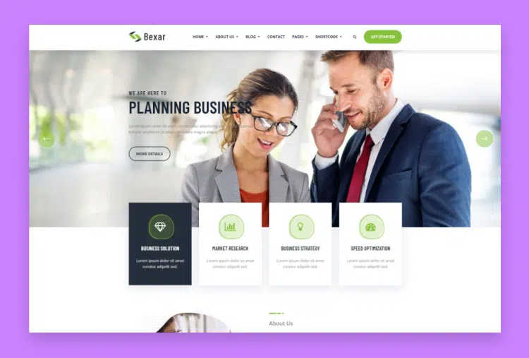 Bexer Hugo -  IT service website template