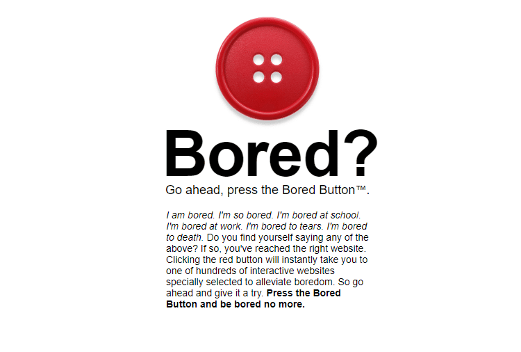Bored Button 