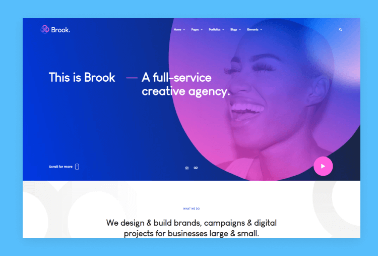 Brook - Creative Agency & Business HTML Template