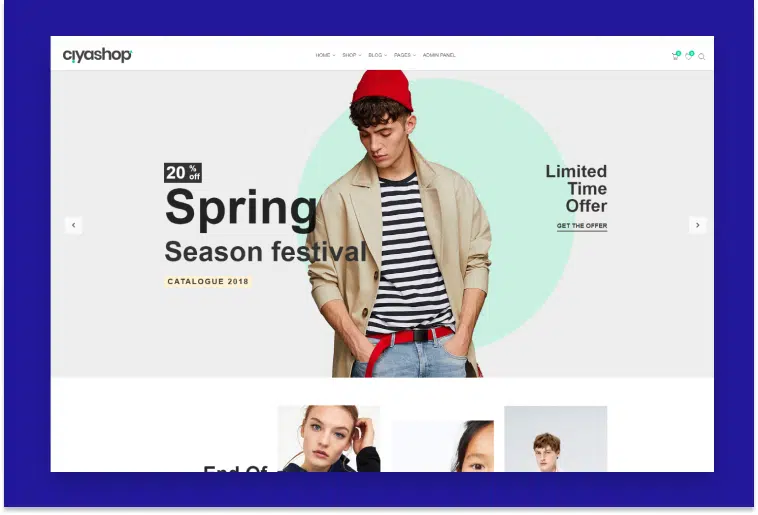 CiyaShop - Multi-Purpose eCommerce React Template