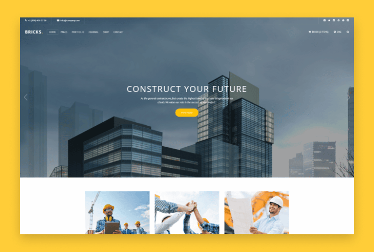 20 Best Construction HTML Templates 2024 - HasThemes Blog