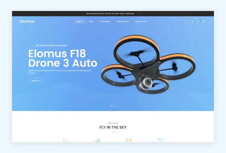 Elomus - Shop Single Product Shopify Theme