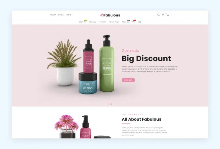 Fabulous - Single Product eCommerce Shopify Theme