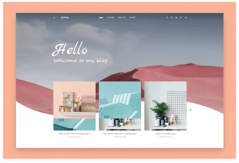 Fatima - Creative React Gatsby Blog Template