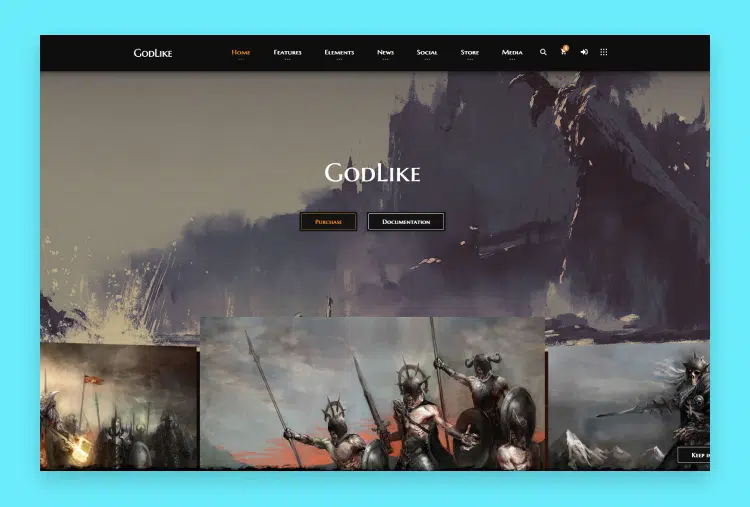 Godlike the Game Template