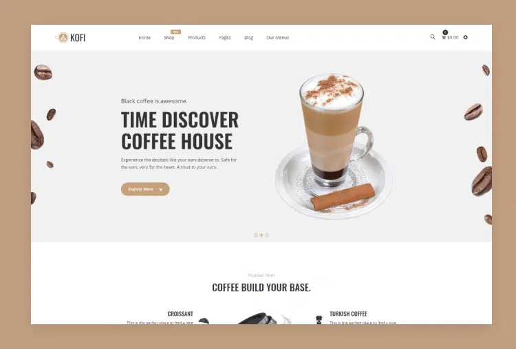Kofi - Coffee Shop Shopify Theme