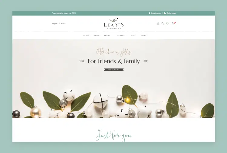 LeArts – Handmade Shop Shopify Theme