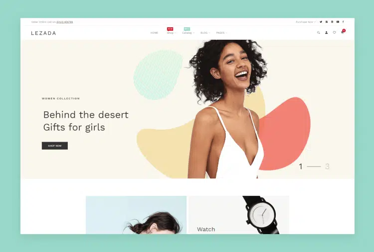 Lezada - Fully Customizable Multipurpose Shopify Theme