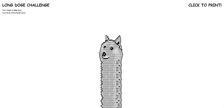 Long Doge Challenge 