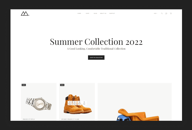 Mira - Minimalist eCommerce Shopify Theme