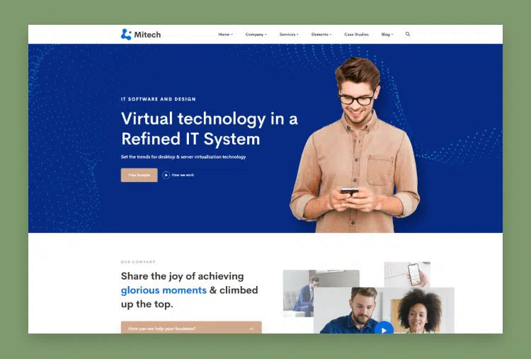 Mitech - VueJS Nuxt JS Technology & Blog Template
