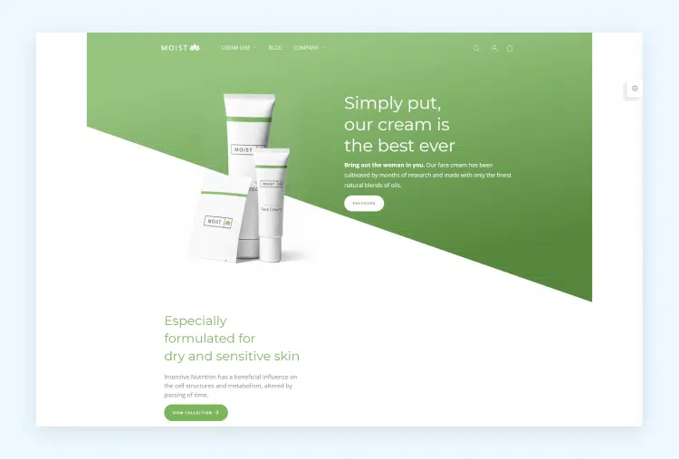 Moist - Single Product Responsive Shopify Theme