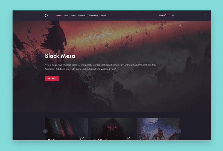 MonsterPlay – eSports and Gaming HTML Template