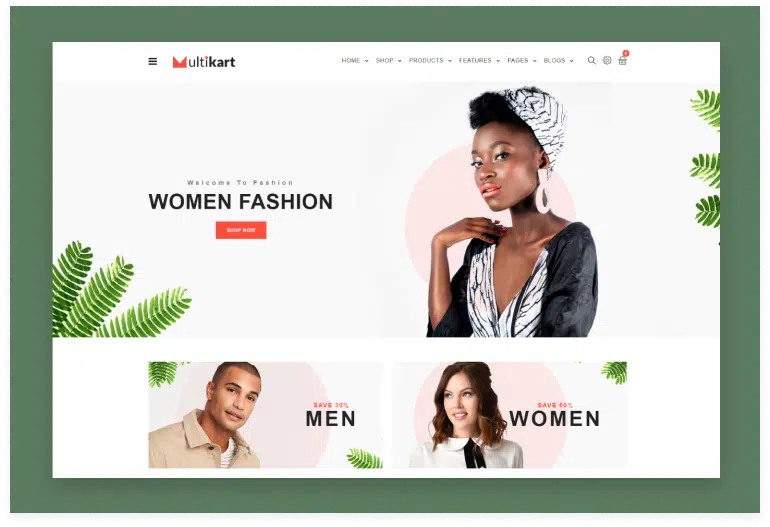 Multikart - Responsive React eCommerce Template