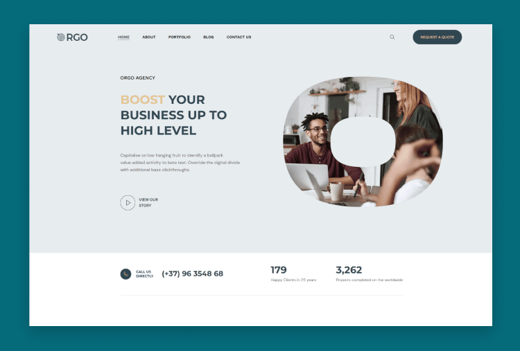 Orgo – Business Bootstrap 5 Template