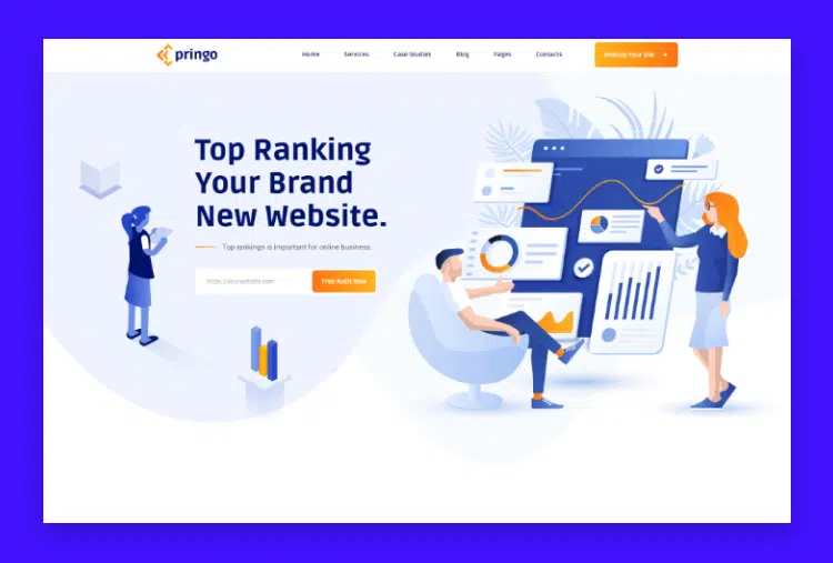 Pringo - Digital Marketing Bootstrap 5 Template