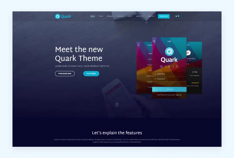 Quark - Single Product Shopify Theme
