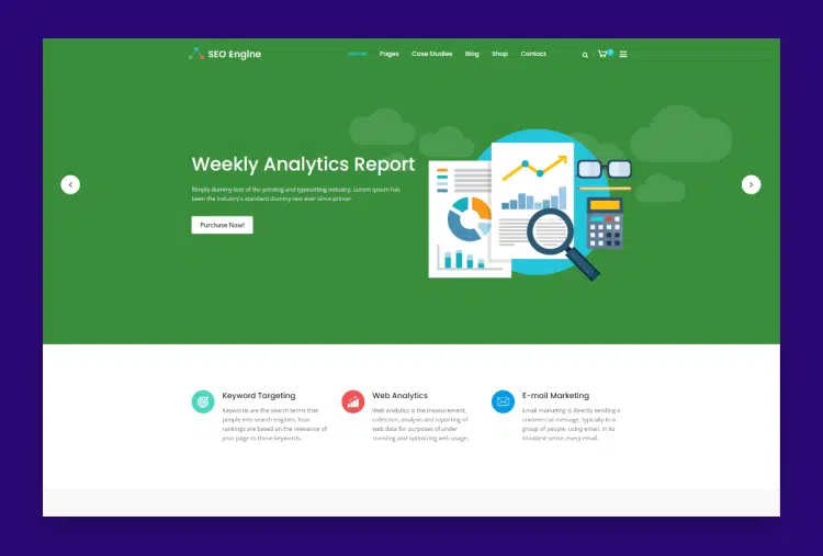 SEO Engine - Digital Marketing Agency HTML Template