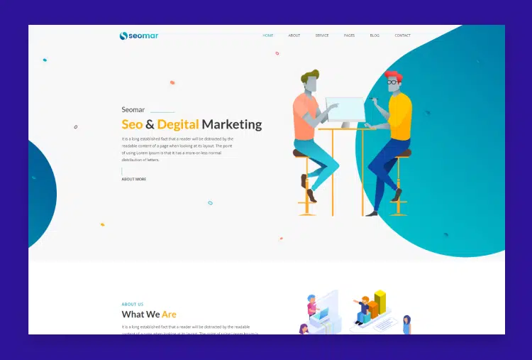 Seomar - SEO Digital Marketing HTML Template