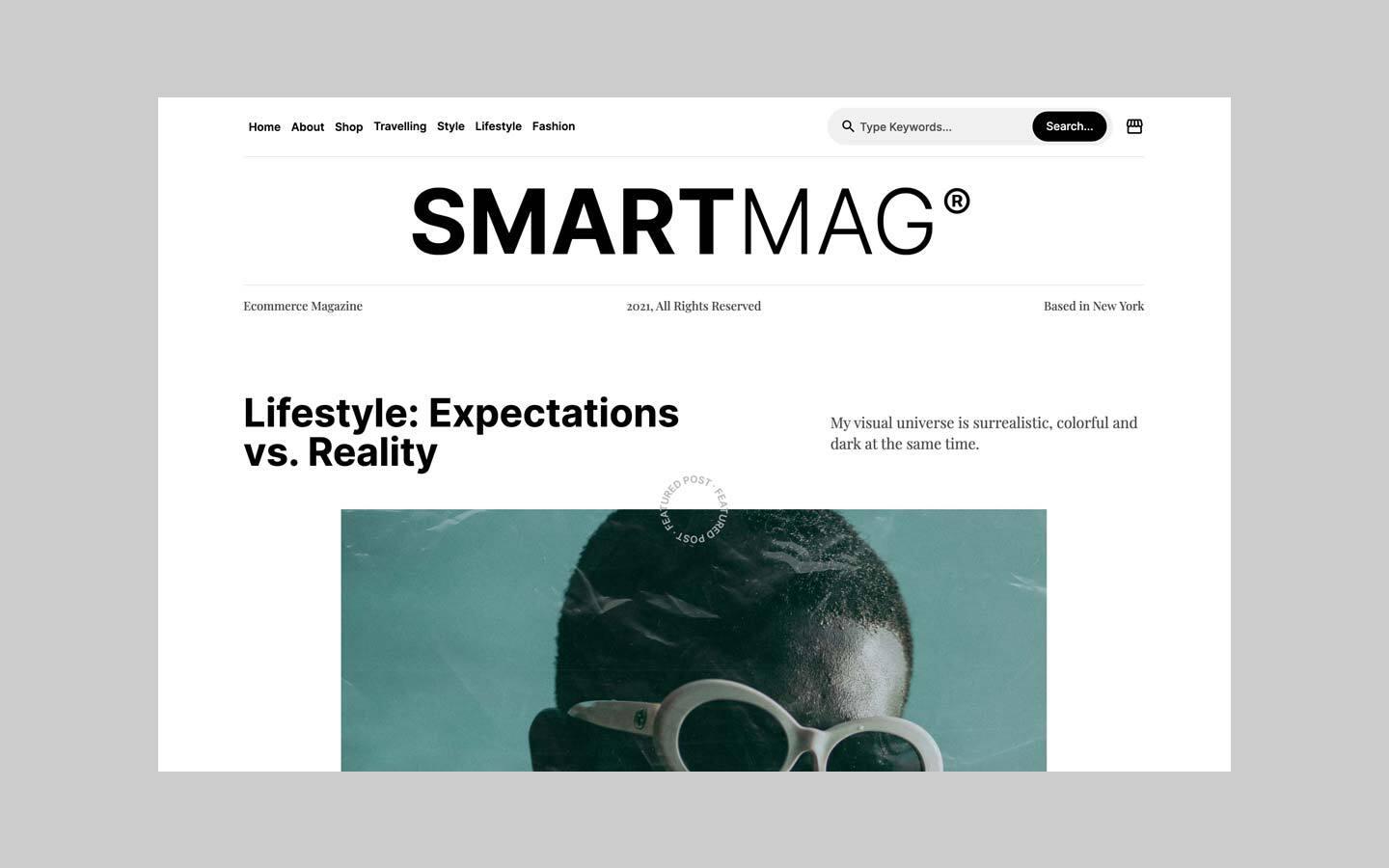 SmartMag - Magazine Webflow Template