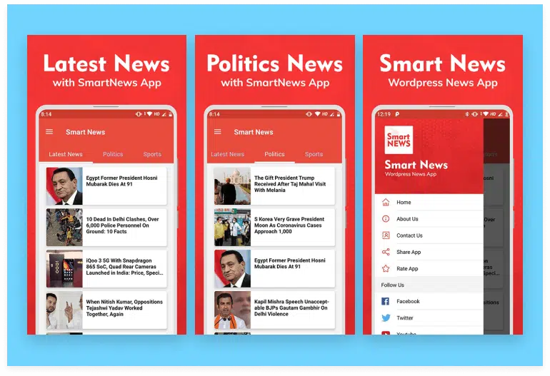 SmartNews | React Native mobile app