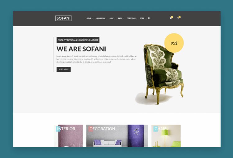 Sofani – Furniture Store HTML Template