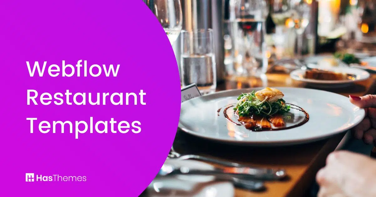 Webflow Restaurant Templates