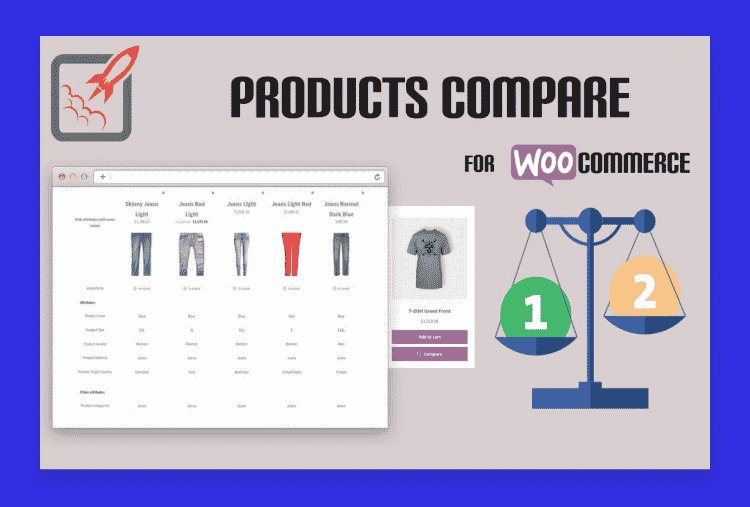 Products Compare for WooCommerce By BeRocket 