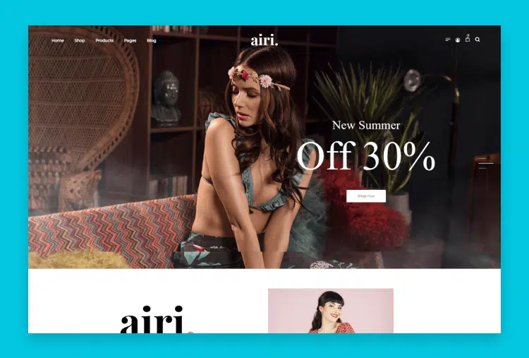 Minimal Shopify Theme - Airi