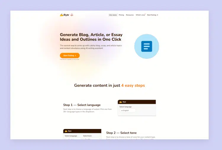 Blog Idea and Outline