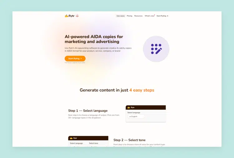 Copywriting Framework (AIDA)