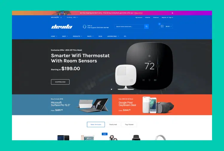 Multipurpose Responsive Shopify Theme - Devita