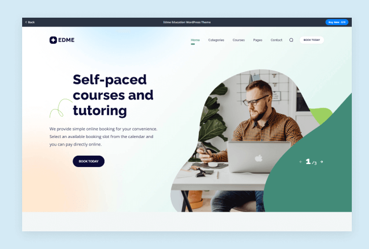 Edme - WordPress Education Theme