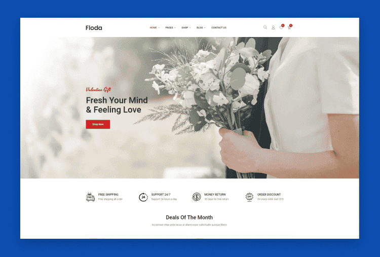 16 Best Flower Shop Website Templates to Create a Beautiful Website to Sell  Flowers Online - HasThemes Blog