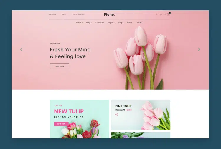 Flone - React eCommerce Template