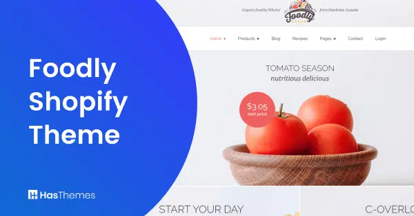 Foodly Shopify Theme