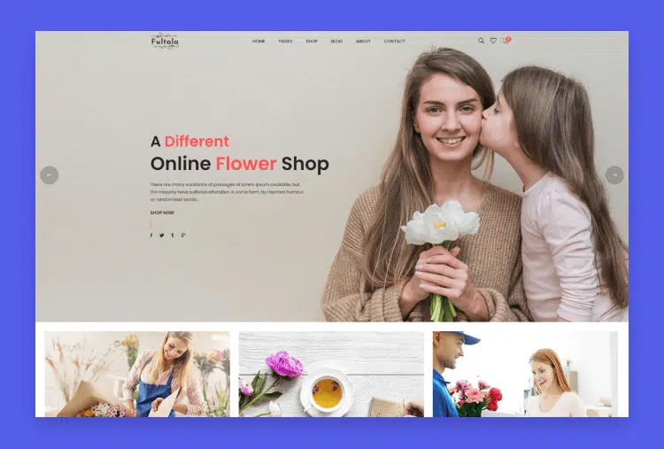 Fultala - Flower Shop HTML Template